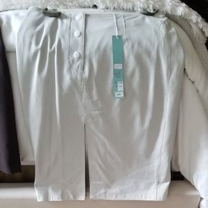 Designer Leather skirt